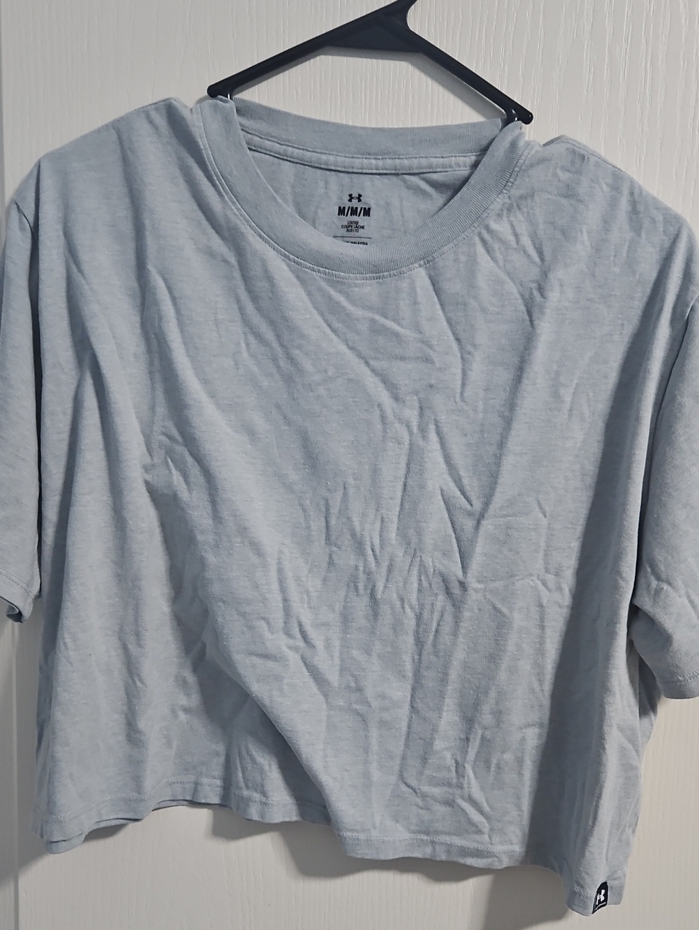 Under Armour Light Blue Short Sleeve Crew Tee